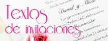 Textos de invitación