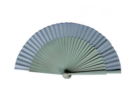 Detalle de boda - ABANICO MADERA LISO BLANCO 23 CMS