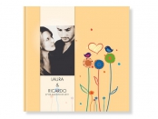 LIBRO DE FIRMAS PARA BODA Libro de firmas - PRADERA