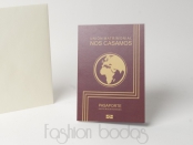 Invitación de boda - PASAPORTE  (MA.37)
