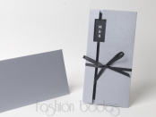 Invitación de boda -  PLATA Y NEGRO (KA.37)