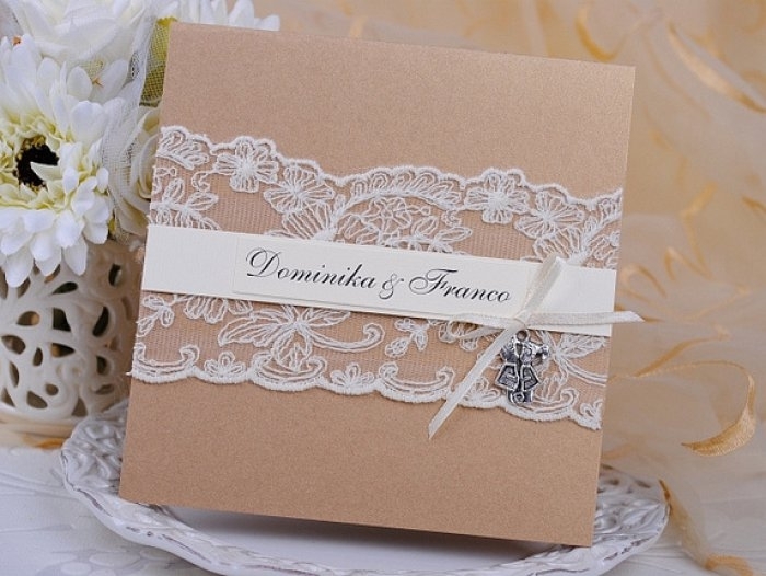 Invitación de boda - PARIS 2 DORADO Invitación de boda - PARIS 2 DORADO