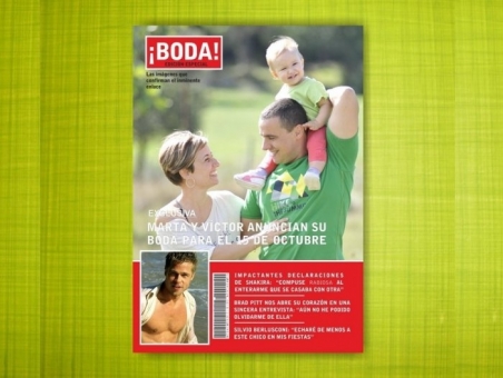 Invitación de boda con hijos REVISTA BODA  (Mil1)