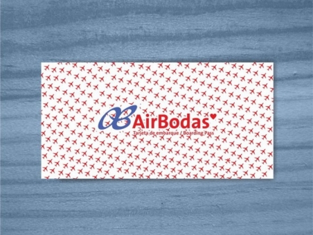 Invitación de boda - AIR BODA  (Mil.2)