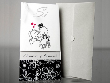 Invitación de boda - INFORMAL NOVIOS  (CARD 34903AA)