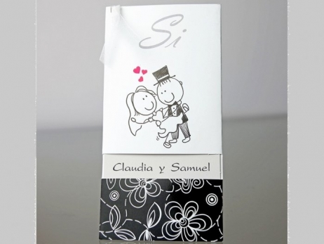 Invitación de boda - INFORMAL NOVIOS  (CARD 34903AA)