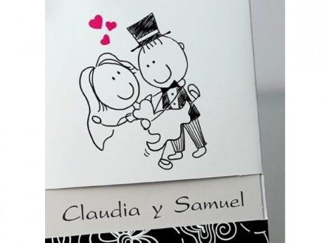 Invitación de boda - INFORMAL NOVIOS  (CARD 34903AA)
