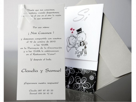 Invitación de boda - INFORMAL NOVIOS  (34903 AA)