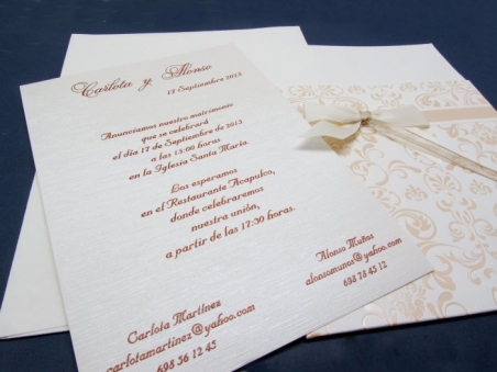 Invitación de boda - CARD 34904