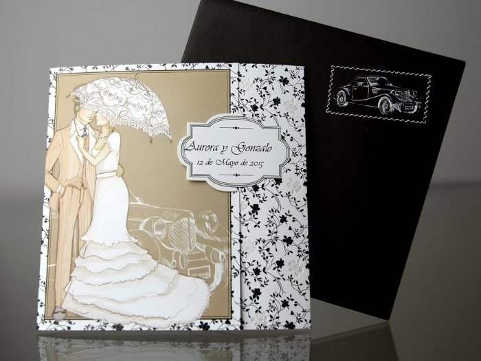 Invitación de boda - ELEGANTE (CARD 34944) Invitación de boda - ELEGANTE (CARD 34944)