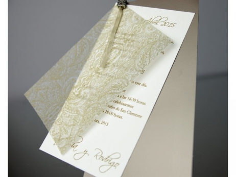 Invitación de boda - ELEGANTE    (CARD 34952)