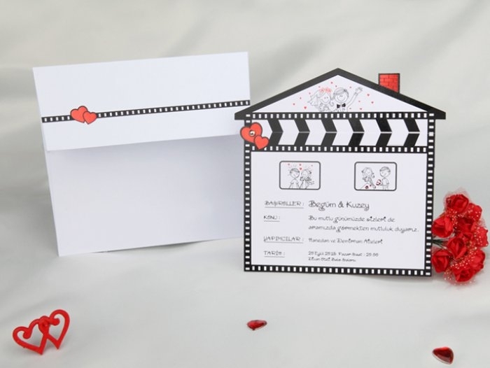Invitación de boda - CLAQUETA (CARD 50614) Invitación de boda - CLAQUETA (CARD 50614)