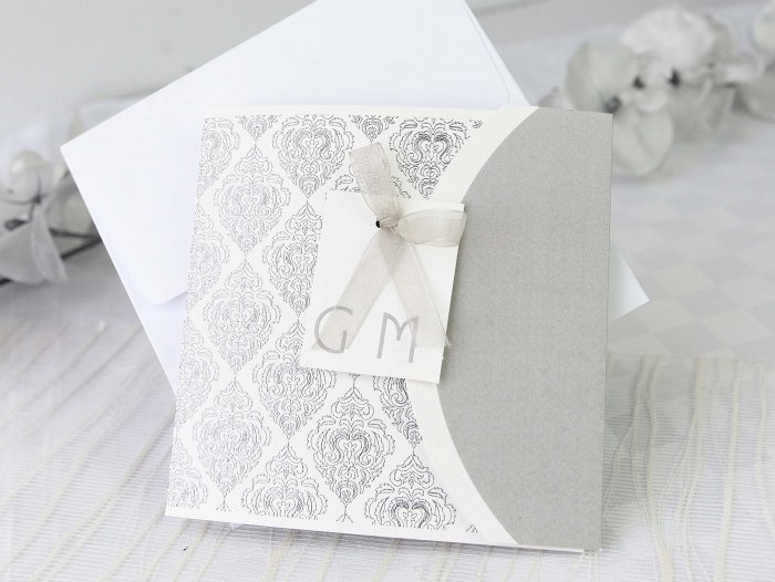 Invitación de boda - ELEGANTE CON FOTO (A60032) Invitación de boda - ELEGANTE CON FOTO (A60032)