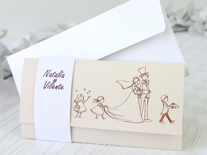 Invitación de boda - VAMOS DE BODA (A62532) Invitación de boda - VAMOS DE BODA (A62532)