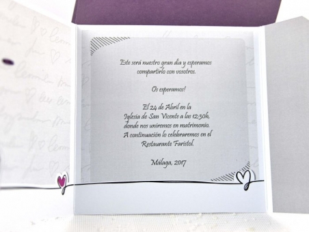 Invitación de boda barata divertida 32641