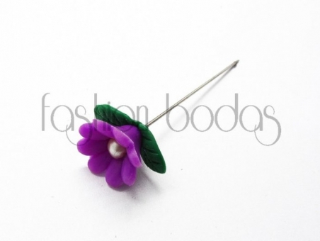 Alfiler de boda - FLOR FIMO surtido (ref. 1019-1)