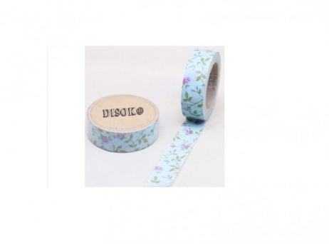 Cinta adhesiva Washi Tape 15mm x 10 metros DS-132