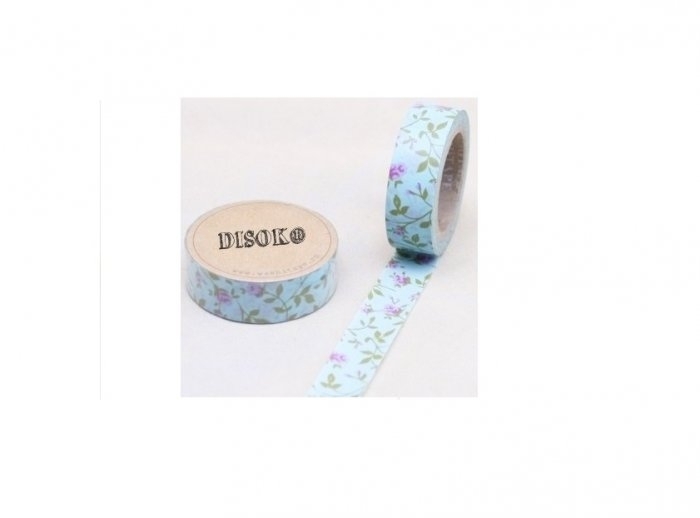 Cinta adhesiva Washi Tape 15mm x 10 metros DS-132