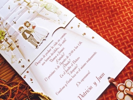 Invitación de boda - IGLESIA    (CARD 31301A)