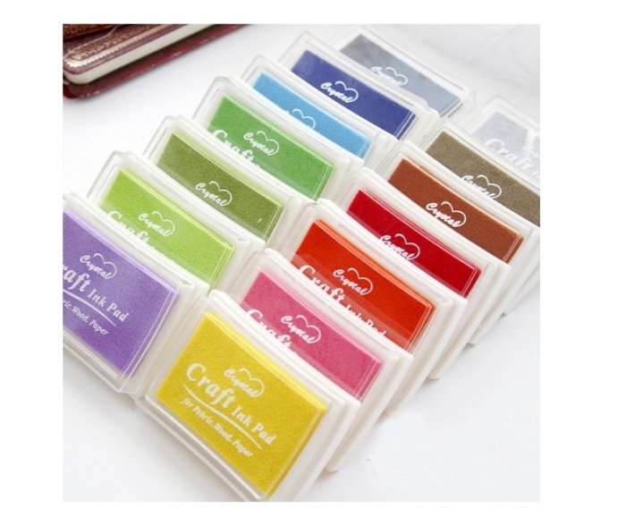 Tinta para sellos scrapbooking 15uds modelo 1 Tinta para sellos scrapbooking 15uds modelo 1