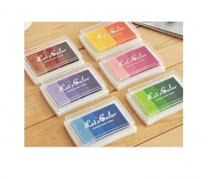 Tinta para sellos scrapbooking 6uds modelo 2 ref 9651 Tinta para sellos scrapbooking 6uds modelo 2 ref 9651