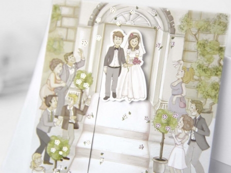 Invitación de boda - IGLESIA    (CARD 31301A)
