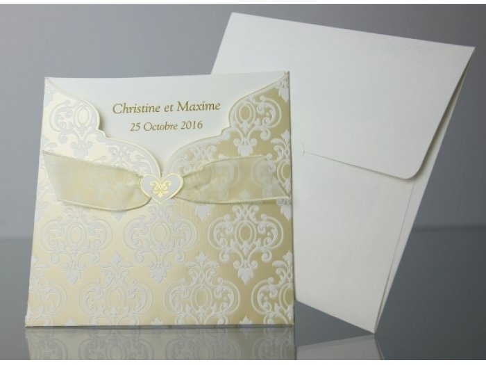 Invitación de boda - ELEGANTE DORADA (C80032) Invitación de boda - ELEGANTE DORADA (C80032)