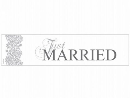 MATRICULA PARA COCHE NOVIOS  Just Married 2