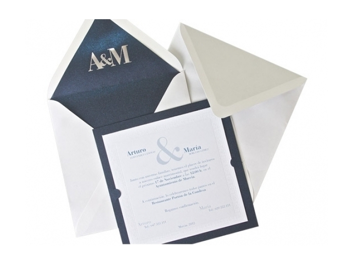 Invitación de boda - CLASICA ES 539 Invitación de boda - CLASICA ES 539
