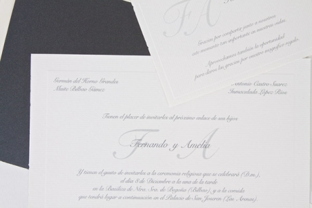 Invitación de boda - ES 545