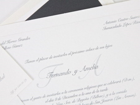 Invitación de boda - ES 545