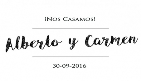 Sello Personalizado boda + Tinta GRATIS ref.sello18