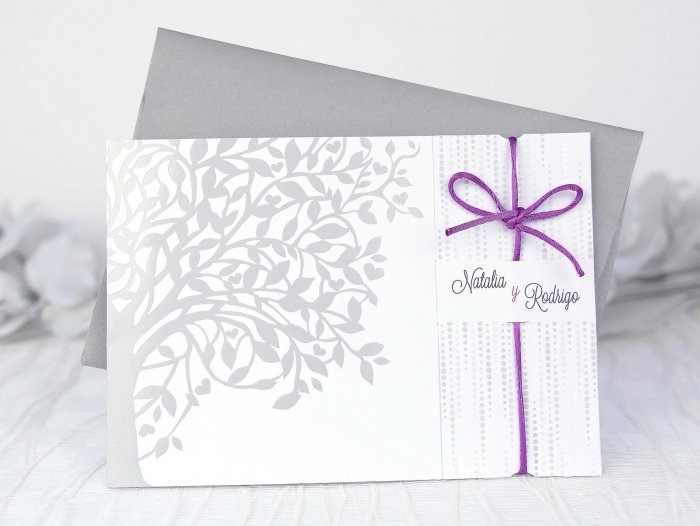 Invitación de boda - ARBOL CON FOTO (C39206C) Invitación de boda - ARBOL CON FOTO (C39206C)