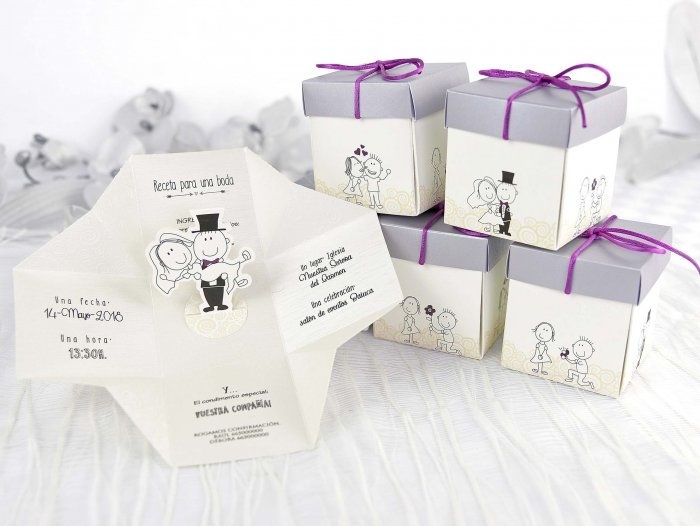 Invitación de boda - CAJA NOVIOS (C39211F) Invitación de boda - CAJA NOVIOS (C39211F)