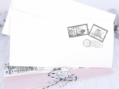 Invitación de boda -  CIUDAD   (C39219A)