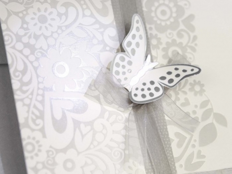 Invitación de boda -  ELEGANTE MARIPOSA   (39222 A)