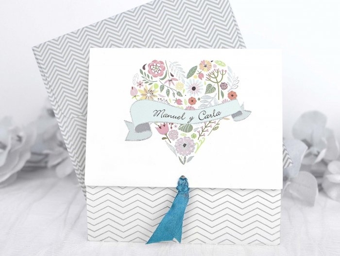 Invitación de boda - ELEGANTE CORAZON (C23239) Invitación de boda - ELEGANTE CORAZON (C23239)