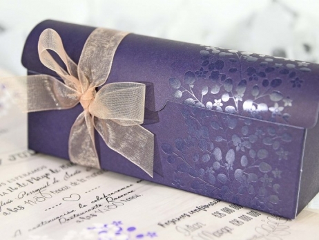 Invitación de boda -  CAJA COFRE    (39237 D)