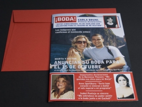 Invitación de boda - REVISTA BODA    (MA2)