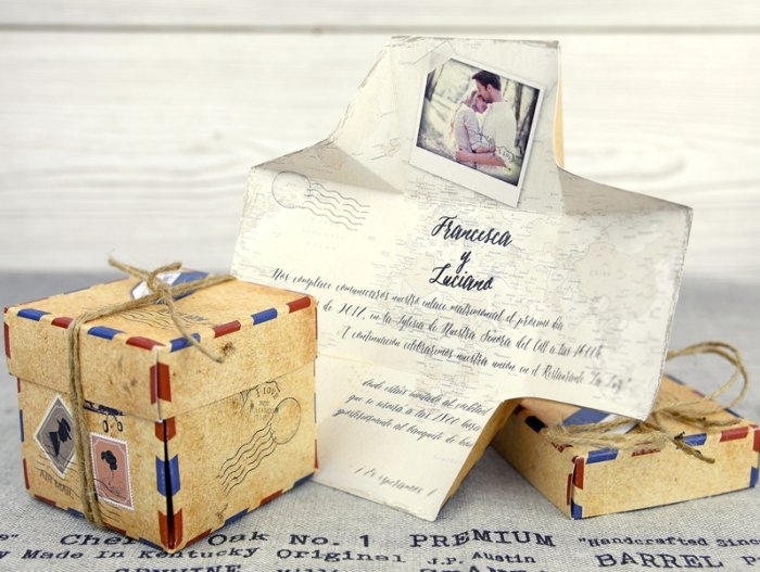 Invitación de boda - CAJA CON FOTO (A52132) Invitación de boda - CAJA CON FOTO (A52132)