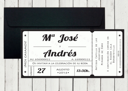 .Invitación de boda - ENTRADA