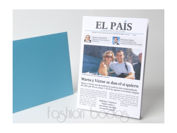 Invitación de boda - EL PAIS  (MA.11)