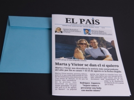 Invitación de boda - EL PAIS  (MA.11)