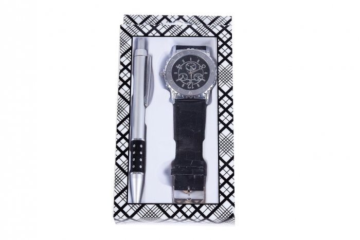 Detalle de boda - RELOJ HOMBRE CAJA REGALO + BOLI ref. 4667 Detalle de boda - RELOJ HOMBRE CAJA REGALO + BOLI ref. 4667
