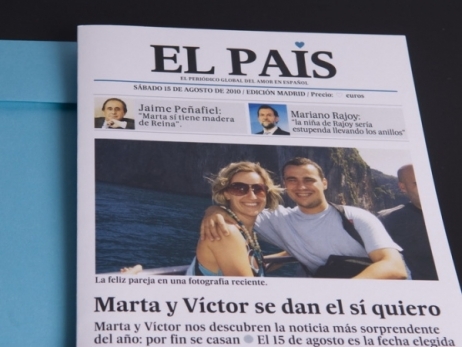 Invitación de boda - EL PAIS  (MA.11)