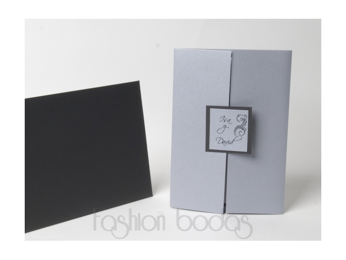 Invitación de boda - VENTANA PLATA (KA24) Invitación de boda - VENTANA PLATA (KA24)