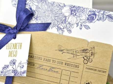 Invitación de boda - ORIGINAL VIAJES   (39325 F)