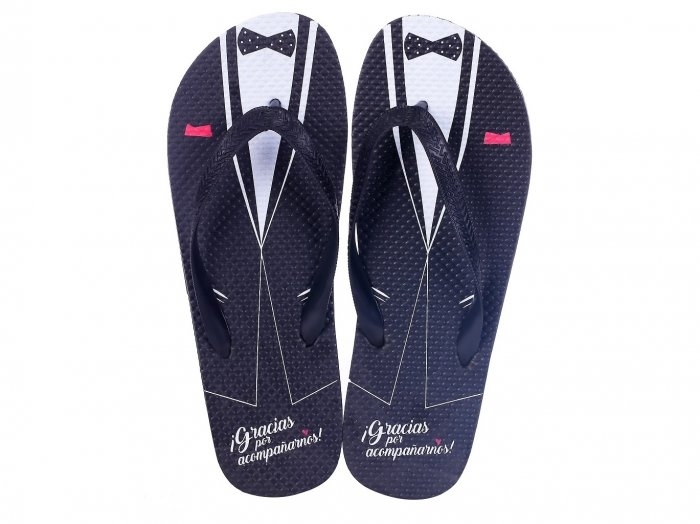 Detalle de boda - CHANCLAS NOVIOS ref. 9242 Detalle de boda - CHANCLAS NOVIOS ref. 9242