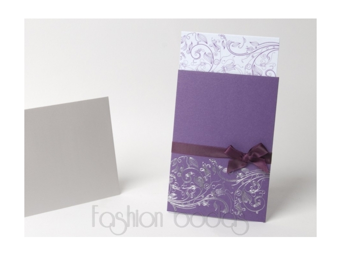 Invitación de boda - ELEGANT LILA (KA38) Invitación de boda - ELEGANT LILA (KA38)