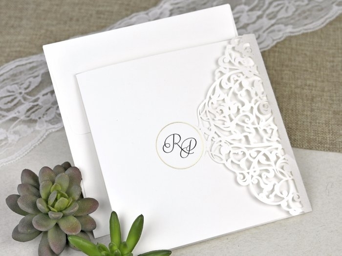 Invitación de boda - RAMAS CORTE LASER (C61739H) Invitación de boda - RAMAS CORTE LASER (C61739H)